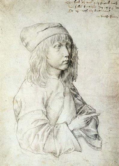 Albrecht Durer Self-Portrait at 13 oil painting picture